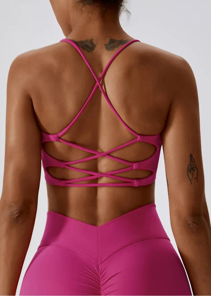 Shape Cross Back Sports Bra