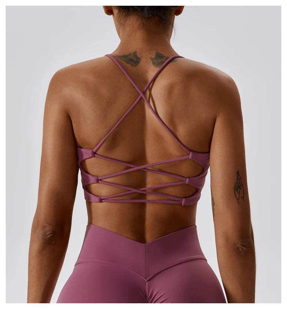 Shape Cross Back Sports Bra