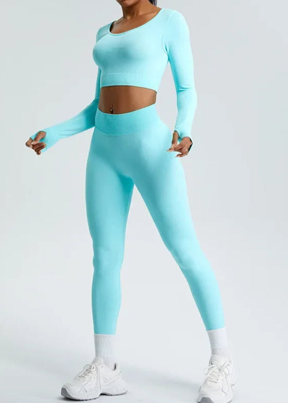 Seamless Legging Light Blue