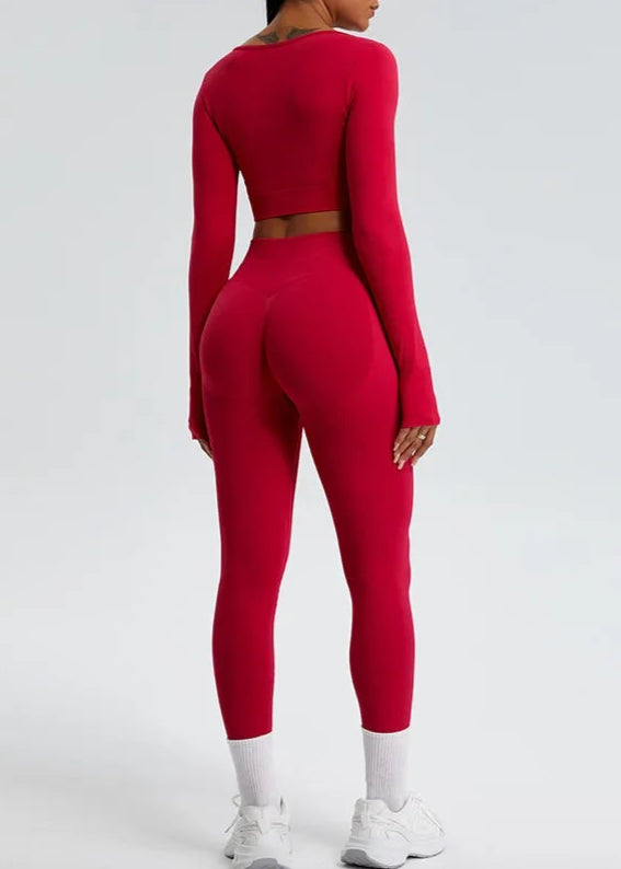 Seamless Legging Red