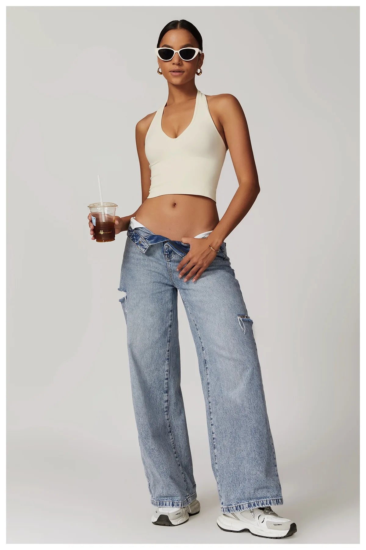 Seamless Bandeau Sports Bra