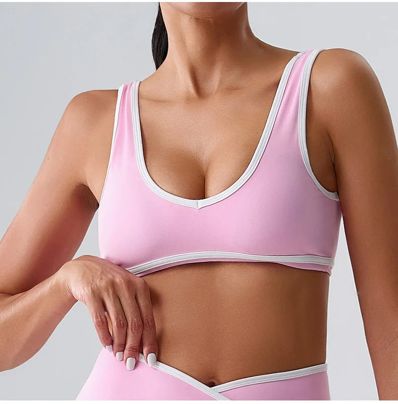Splicing Sport Bra