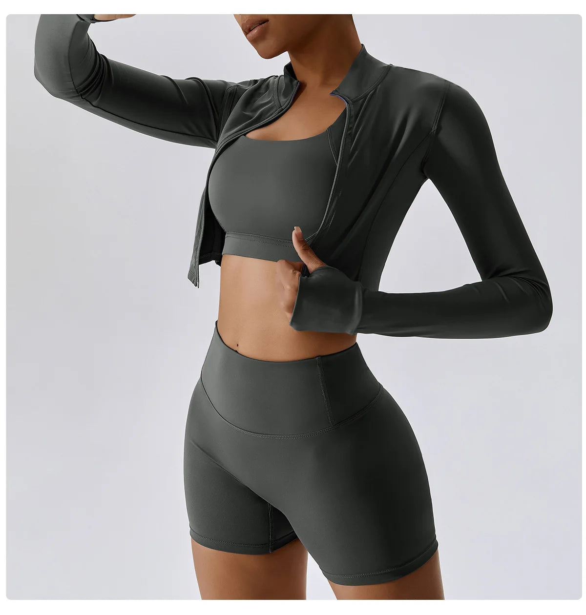 3-Piece Seamless Yoga Set