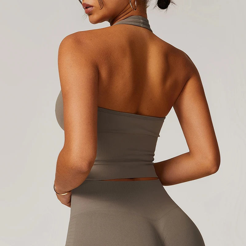 Seamless Bandeau Sports Bra