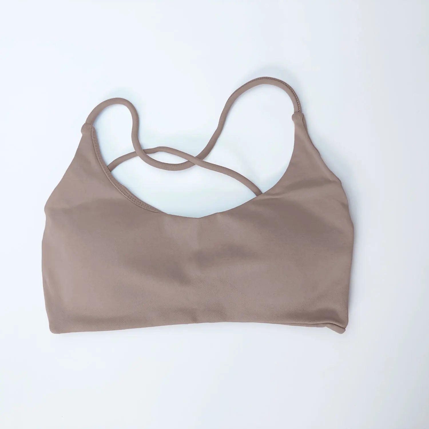 Twist Back Bra High Top Women Gym