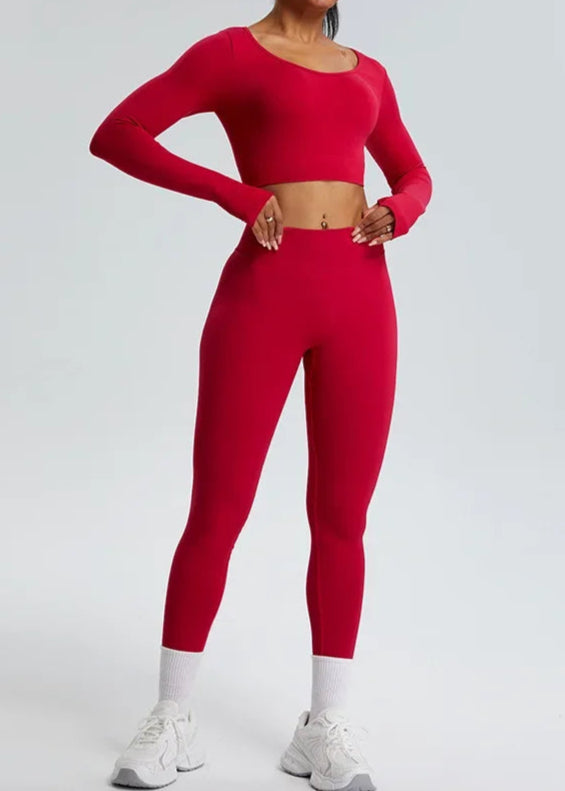 Seamless Legging Red