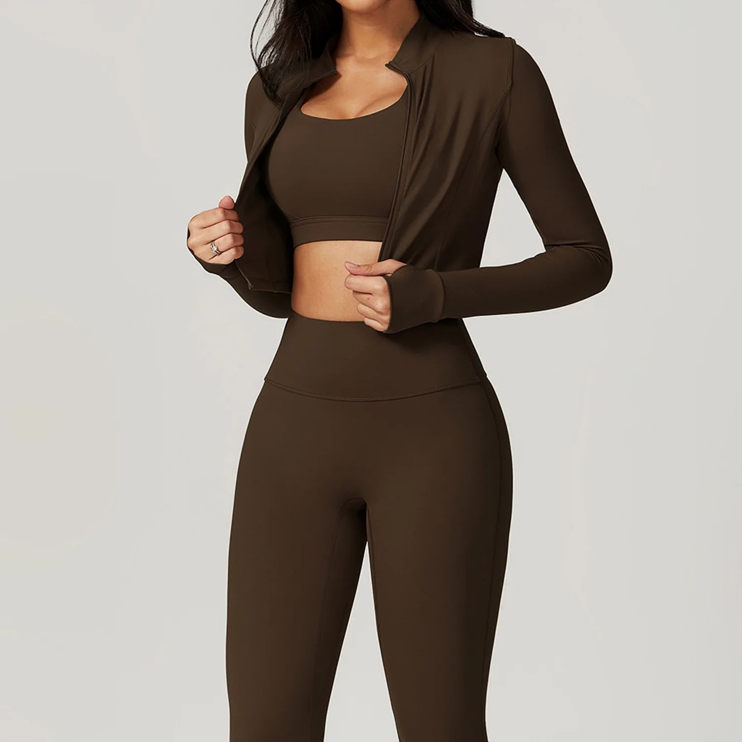 3-Piece Seamless Yoga Set