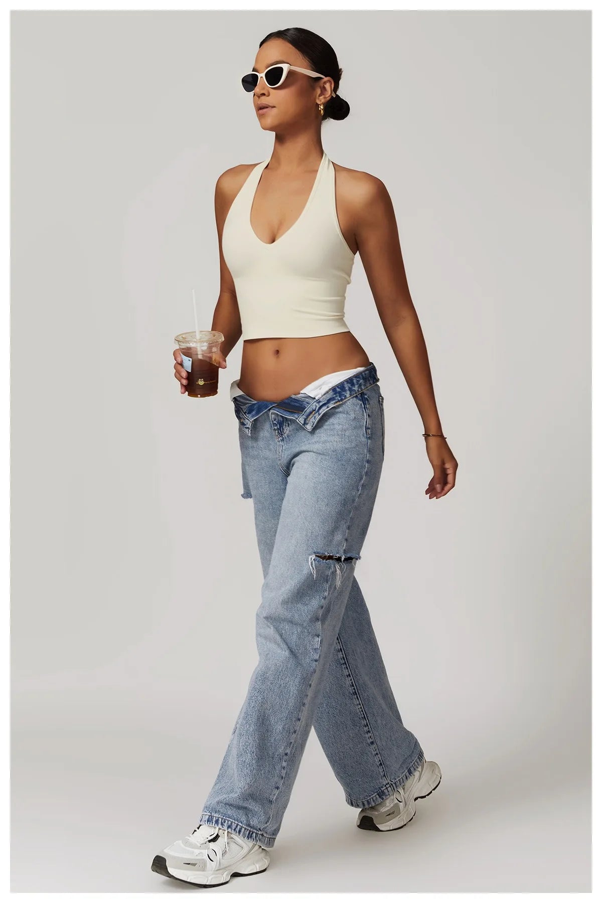 Seamless Bandeau Sports Bra