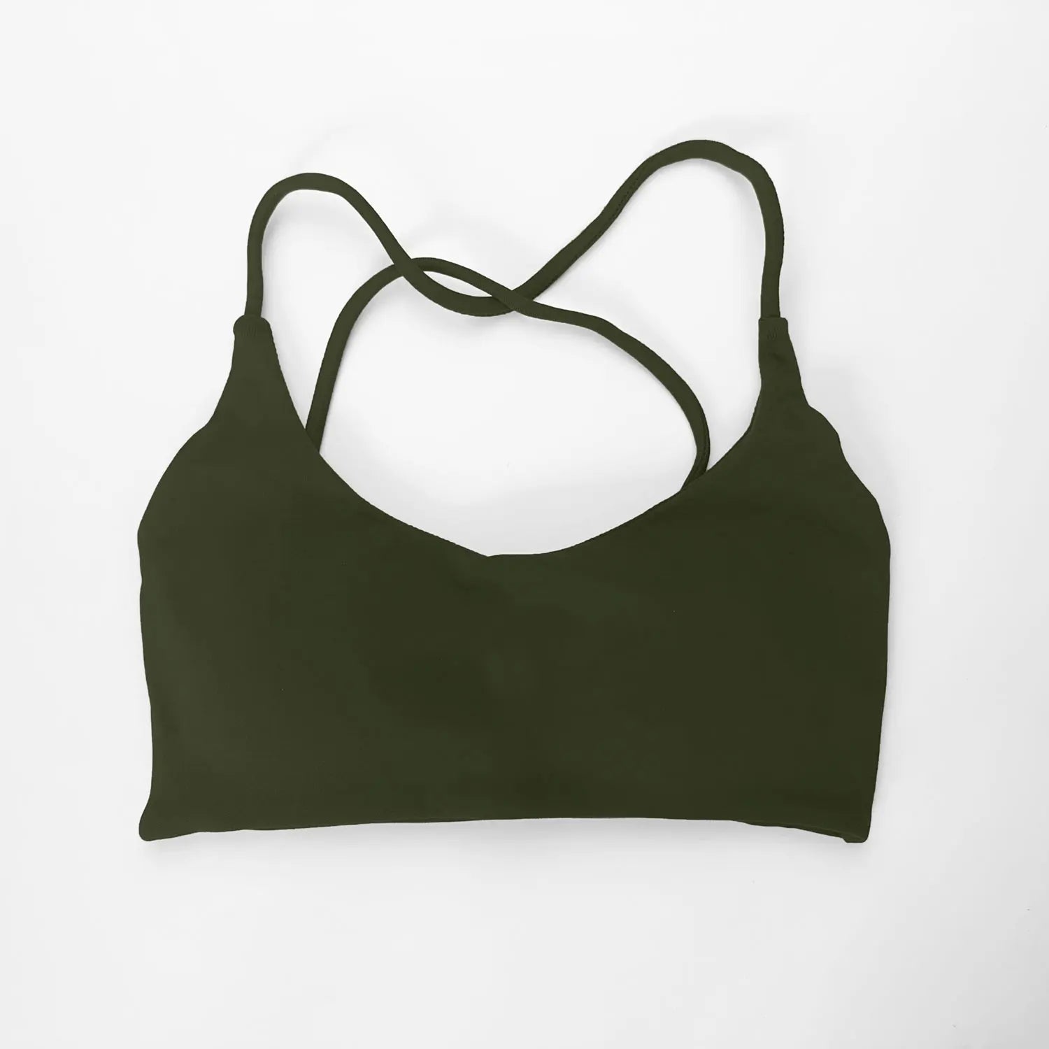 Twist Back Bra High Top Women Gym