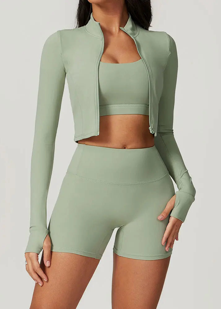 3-Piece Seamless Yoga Set