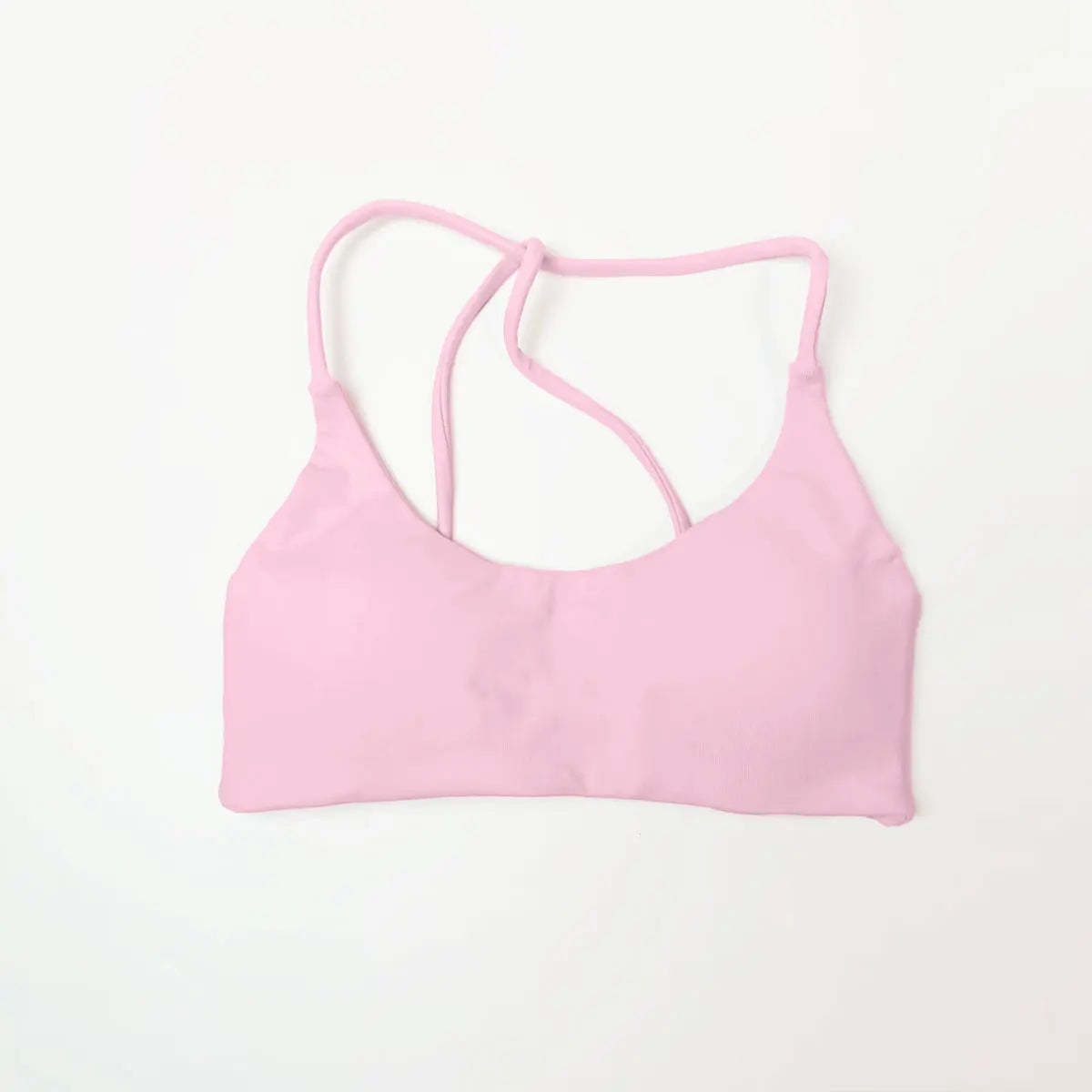 Twist Back Bra High Top Women Gym