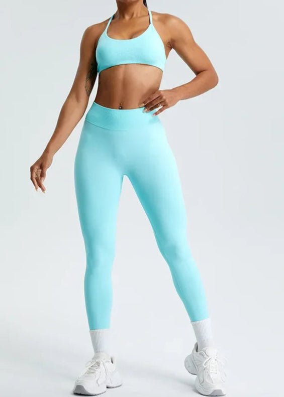 Seamless Legging Light Blue