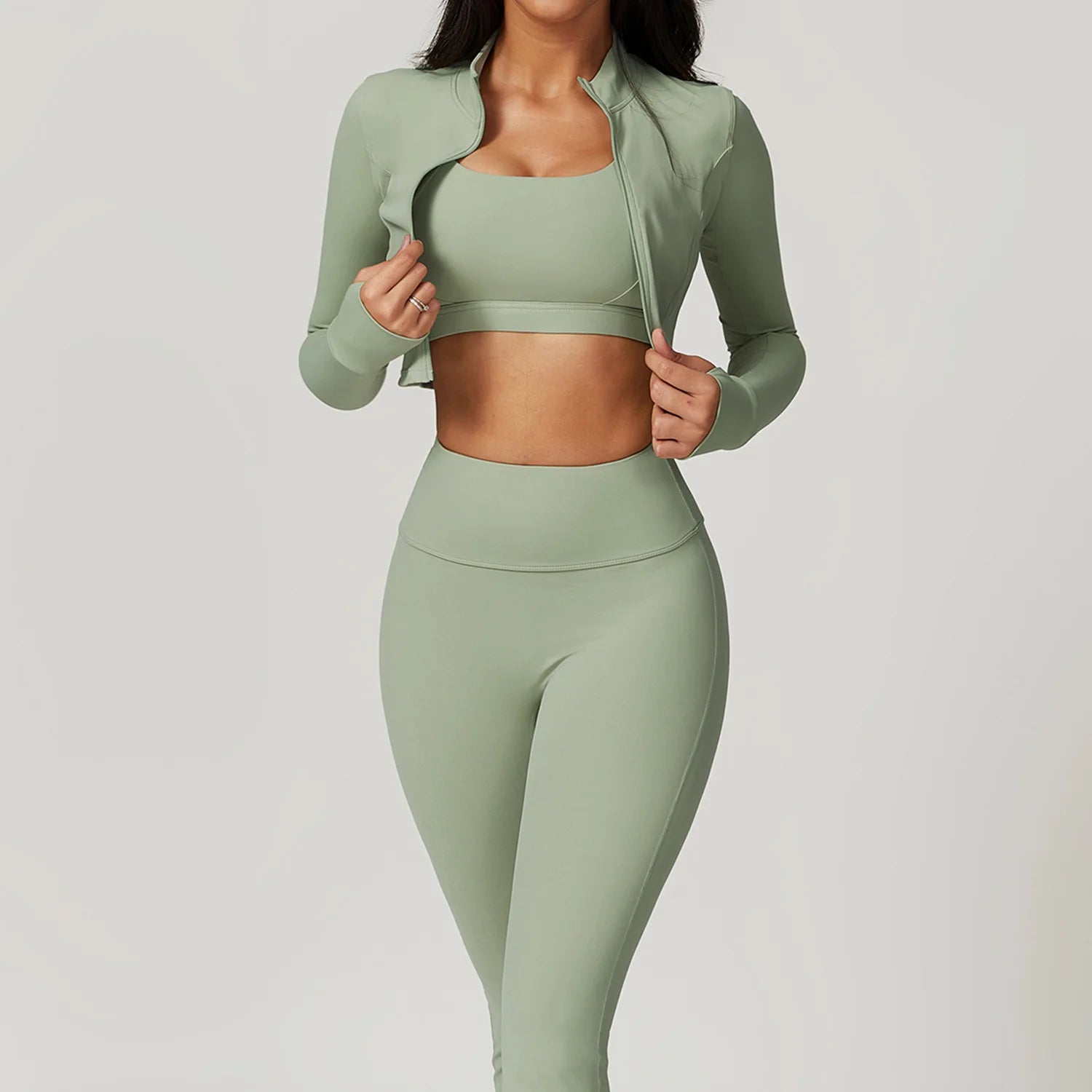 3-Piece Seamless Yoga Set