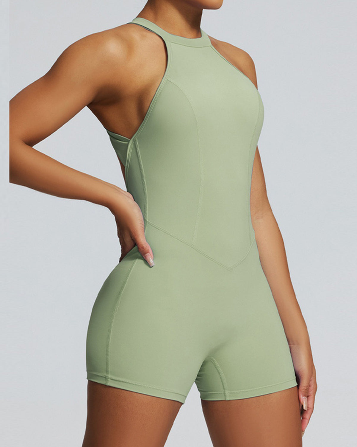 Seamless Jumpsuit Short Performance