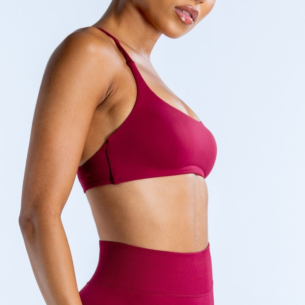 Twist Back Bra High Top Women Gym